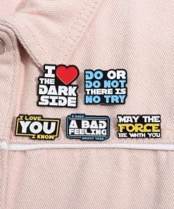 Alternative view of SW Phrase 'I Have A Bad Feeling About This' Enamel Pin
