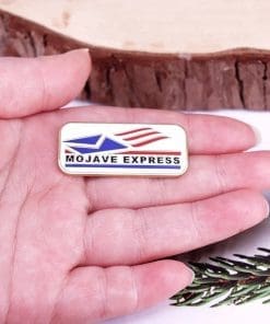Alternative view of Fallout 'Mojave Express' Enamel Pin