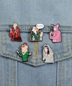 Alternative view of Friends 'Monica Geller | Seven' Enamel Pin