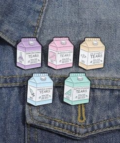 Box of Tears 'Nursing Student | 100% Pure and Fresh' Enamel Pin - Image 3