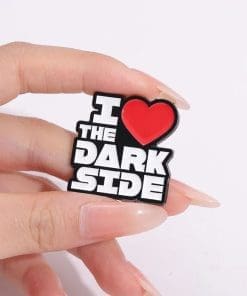 Alternative view of SW Phrase 'I Love the Dark Side' Enamel Pin