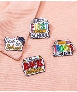 Alternative view of Back to School 'Graduation Cap' Enamel Pin