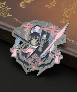 Alternative view of Genshin Impact ‘Yun Jin | Geo 2.0’ Enamel Pin