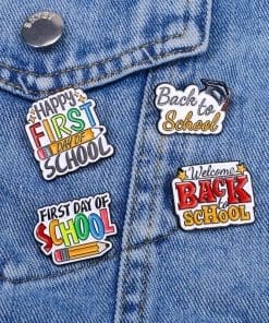 Happy First Day of School Enamel Pin - Image 3