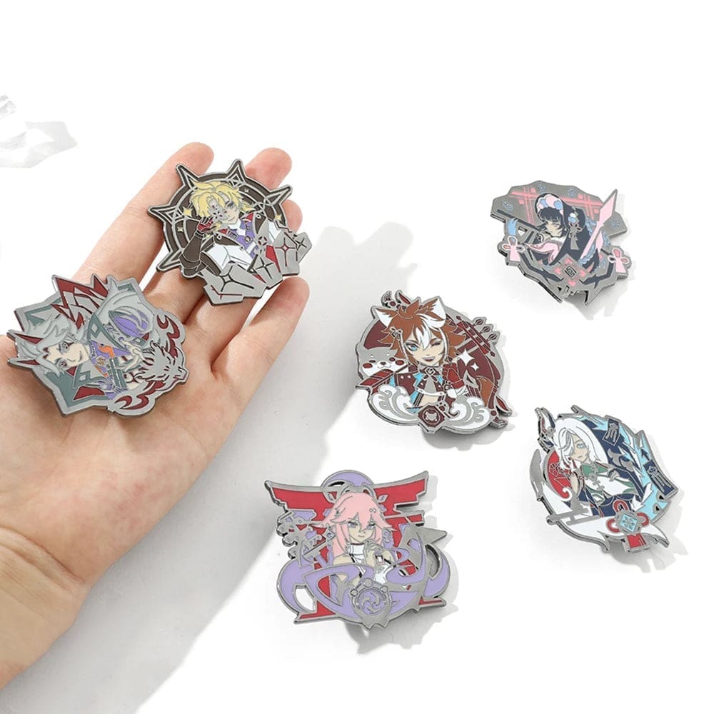 Genshin Impact ‘Yun Jin | Geo 2.0’ Enamel Pin - Image 4