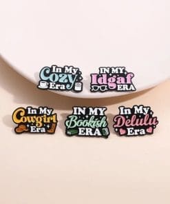 Alternative view of Gen-Z 'In My Delulu Era' Enamel Pin