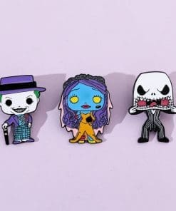 Alternative view of Halloween  'Set of 3 Funko Style' Enamel Pin