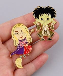 Alternative view of Hocus Pocus 'Flying Sarah Sanderson' Enamel Pin