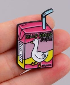 Alternative view of Silly Goose Juice 'Sweet Juice' Enamel Pin