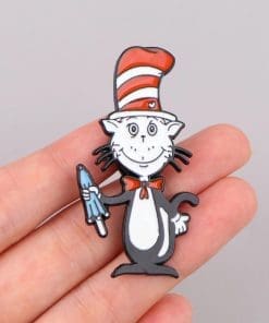 Alternative view of Dr. Seuss ‘The Cat in the Hat | Umbrella‘ Enamel Pin