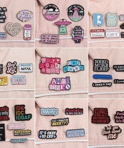Alternative view of Social Awareness 'Set of 5Mental Health' Enam el Pin