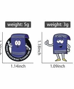 South Park ‘Towelie | Set of 2 Towel’ Enamel Pin - Image 4