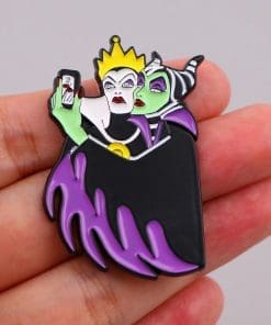 Alternative view of Villains Selfie 'Evil Queen and Maleficent' Enamel Pin