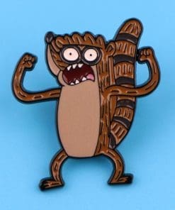 Regular Show 'Strong Rigby' Enamel Pin