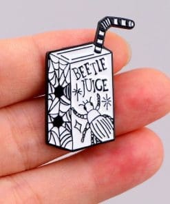 Alternative view of Beetlejuice 'Juicy Spider' Enamel Pin
