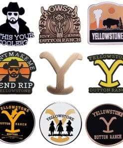 Alternative view of Yellowstone 'Y Logo' Enamel Pin