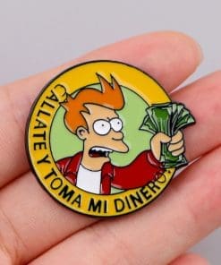 Alternative view of Futurama ‘Philip | Shut Pp and Take My Money’ Enamel Pin