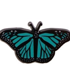 Butterfly 'Blue Emperor' Enamel Pin