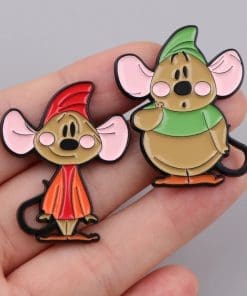 Alternative view of Cinderella ‘Gus' Enamel Pin