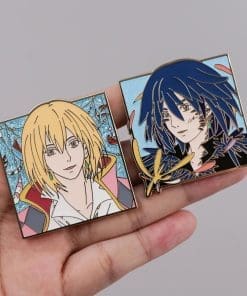 Alternative view of Howl's Moving Castle 'Blonde Wizard Howl' Enamel Pin