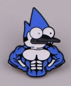 Regular Show 'Strong Mordecai' Enamel Pin
