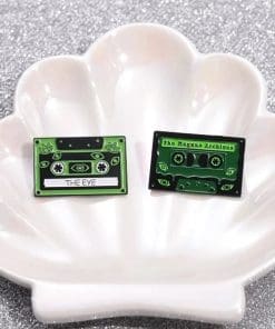 Alternative view of Cassette Tape 'The Magnus Archives' Enamel Pin