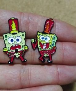 Alternative view of SpongeBob SquarePants 'Dancing Michael Jackson' Enamel Pin