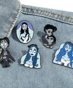 Corpse Bride 'Set of 5 Halloween Couple' Enamel Pin