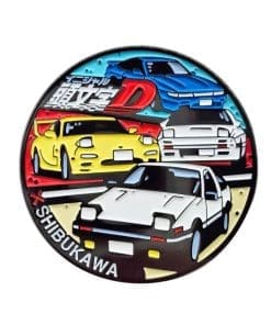 Initial D 'X Shibukawa' Enamel Pin