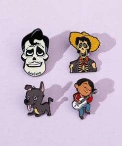 Alternative view of Coco 'Set of 4 Musicians' Enamel Pin