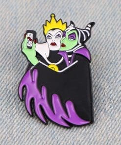 Villains Selfie 'Evil Queen and Maleficent' Enamel Pin - Image 3