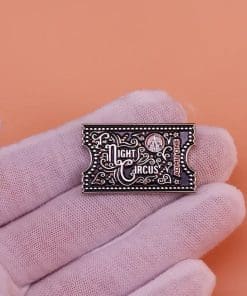 Alternative view of The Night Circus 'Admit One Ticket' Enamel Pin