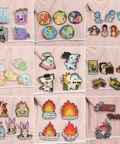 Alternative view of Garfield 'Set of 3 BFF's' Enamel Pin
