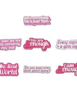 Alternative view of Barbie 'She's Everything He's Just Ken' Enamel Pin