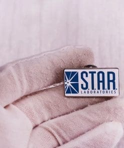 Alternative view of Exquisite  Astronomy 'Star Laboratory' Enamel Pin
