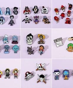 Alternative view of Deadpool 'Set of 9 Funny Superhero' Enamel Pin