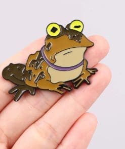 Alternative view of Futurama 'Hypnotoad' Enamel Pin