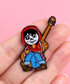 Alternative view of Coco ‘Miguel | Guitar Boy 2.0’ Enamel Pin