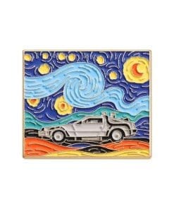 Back to the Future 'DeLorean | Starry Night' Enamel Pin