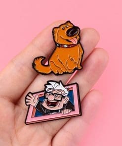 Alternative view of Up 'Dug' Enamel Pin
