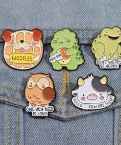 Alternative view of Dinosaur Chibi 'Dino-Saw' Enamel Pin