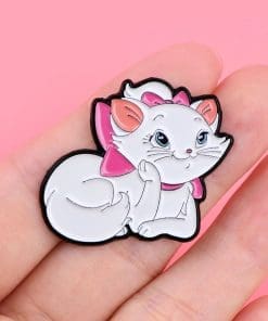 Alternative view of The Aristocats ‘Lovely Marie’ Enamel Pin