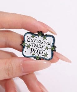 Alternative view of Cinderella 'Explosive Fairy Dust' Enamel Pin