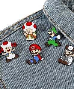 Super Mario Bros ‘Set of 5 Mario and Friends’ Enamel Pin - Image 3