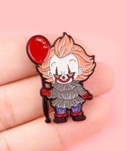 Alternative view of It ‘Pennywise | Scary Clown’ Enamel Pin