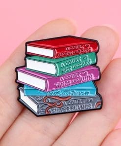 Alternative view of Sarah J. Maas 'Book Series | A Court of' Enamel Pin