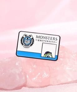 Alternative view of Monster Inc 'MU | Mike Id' Enamel Pin