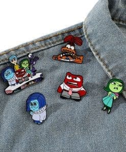 Alternative view of Inside Out 'Sadness' Enamel Pin