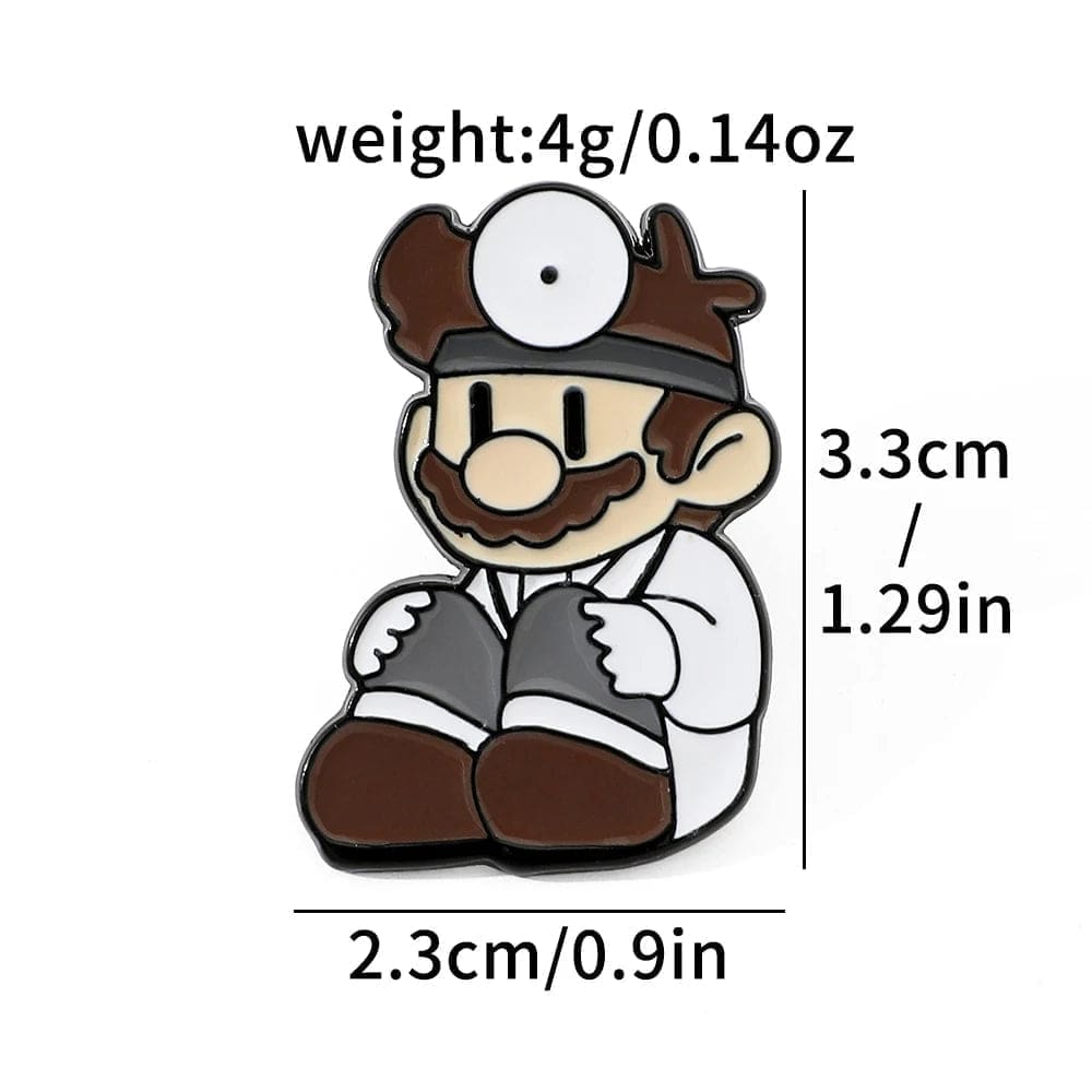Super Mario Bros ‘Set of 5 Mario and Friends’ Enamel Pin - Image 8