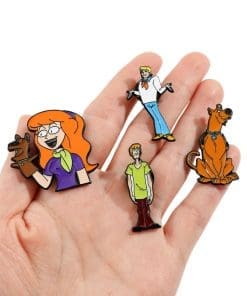 Alternative view of Scooby Doo ‘Set of 4 Joyful Friends’ Enamel Pin